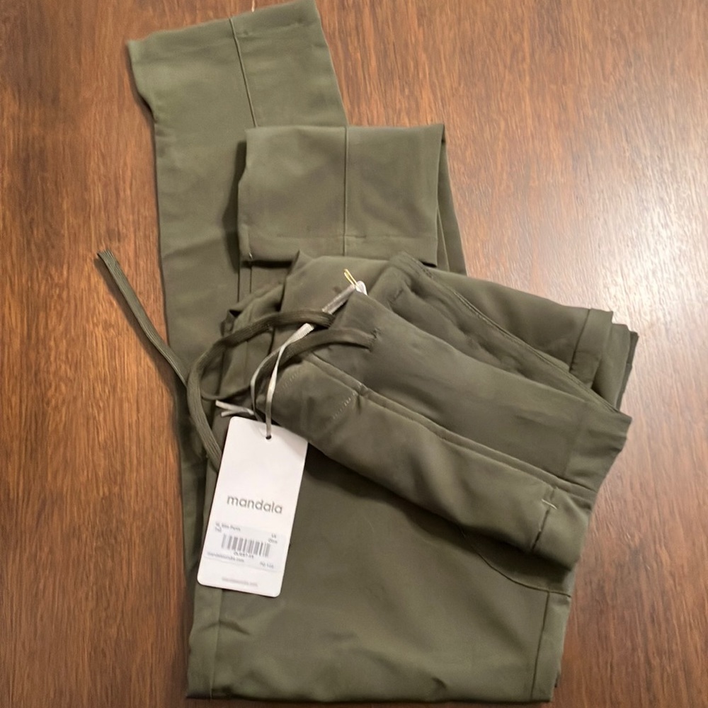 Womens Mandala 6 Pocket Slim Scrub pants, XS Tall